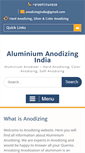 Mobile Screenshot of anodizingindia.com